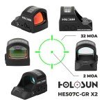 Holosun HE507C-GR X2 Green Dot Sight