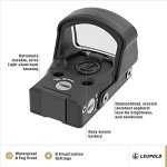 Leupold DeltaPoint Pro Reflex Sight, 2.5 MOA Dot