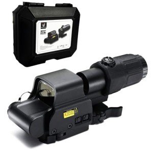 3X Red Dot Holographic Sight and Magnifier Combo