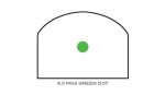 Trijicon RM05G RMR 9 MOA Dual-Illuminated Green Dot Sight