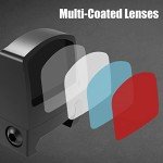 UUQ Mini Reflex Red Dot Sight for Rifles, Pistols and Shotguns 2MOA,7 Brightness Adjustments,(Suitable for RMR or 20mm Picatinny Rail)