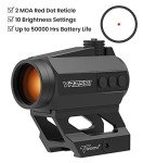 Votatu VRD501 2MOA Red Dot Sight with Mount