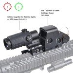 Holographic Red Dot Sight with 3X Magnifier Combo