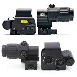 Holographic Red Dot Sight with 3X Magnifier Combo