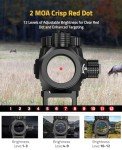 CVLIFE FoxSpook Motion Awake Red Dot Sight