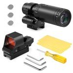 Feyachi M37 Red Dot Sight & Magnifier Combo