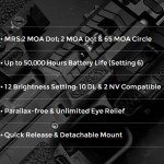 Holosun HS515GM Red Dot Holographic Sight