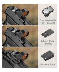 CVLIFE WolfCovert M04 Motion Awake Red Dot Sight