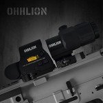 Green/Red Dot Holographic Sight with 3X Magnifier