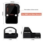 GOWUTAR Red Dot Sight with Multi-Reticle Features