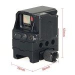Compact Tactical FC1 Red Dot Sight for 20mm Rail