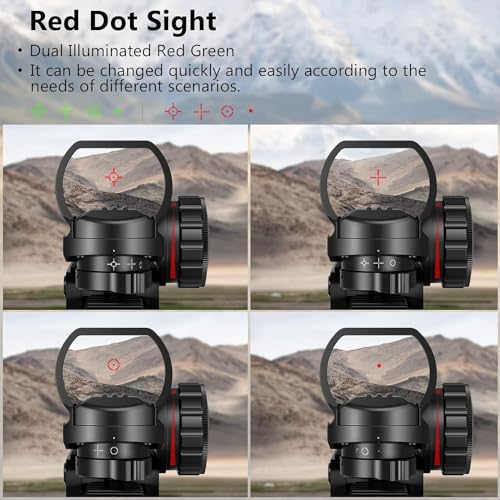 MidTen 4-16x50 AO Tactical Rifle Scope Bundle