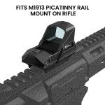 VOTATU RMD502-R Red Dot Sight with Multiple Reticles