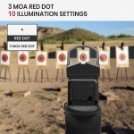 VOTATU 3 MOA Red Dot Sight for Pistols