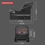 VOTATU 3 MOA Red Dot Sight for Pistols