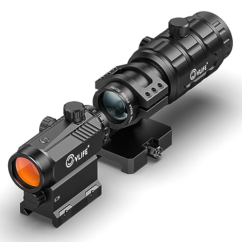 CVLIFE 3 MOA Red Dot with 3X Magnifier