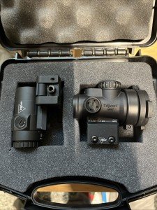 Trijicon MRO HD Red Dot Sight with Magnifier
