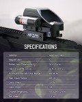 Hiram 1x22x33 Red/Green Holographic Sight