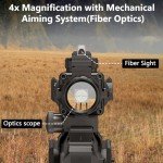 CVLIFE 4x32 Prism Scope with Illuminated Reticle