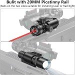 CVLIFE 4x32 Prism Scope with Illuminated Reticle
