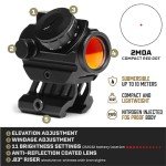 Predator V3 Compact Red Dot Sight with Mounts