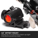 Predator V3 Compact Red Dot Sight with Mounts