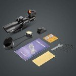 AOMEKIE 3-9x42 Rifle Scope with Holographic Sight