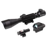 WINFREE 4-12x50EG Holographic Red Dot Scope