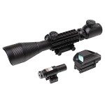 WINFREE 4-12x50EG Holographic Red Dot Scope