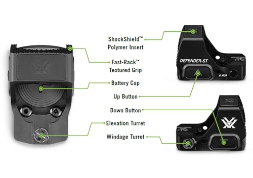 Vortex Defender-ST Red Dot Holographic Sight (3 MOA)