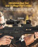 EagleFeather S02 Red Dot and Magnifier Combo