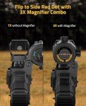 EagleFeather S02 Red Dot and Magnifier Combo