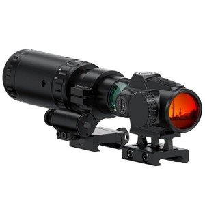 Feyachi M57 1.5X-5X Magnifier with V90 Red Dot