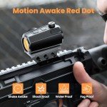 Compact 2MOA Red Dot Sight with Motion Awake