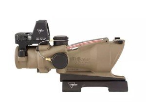 Trijicon ACOG 4x32 ECOS FDE Red Dot Sight