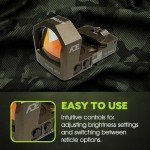ADE Artemis Motion Sensor Red Dot Sight - FDE