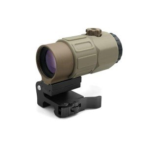 Red & Green Dot Holographic Sight with Magnifier