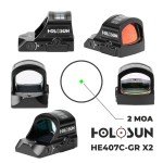 Holosun HE407C-GR X2 Green Dot Sight