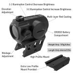 UUQ Prince5 Motion Awake Red Dot Sight