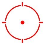 Holosun HS515CM Multi-Reticle Circle Dot Micro Reflex Sight