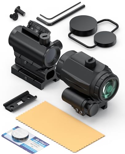 Feyachi RS-23 Red Dot Sight with 3X Magnifier