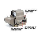 558 Red Green Dot Holographic Sight with Quick Mount