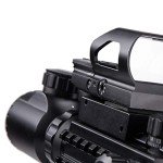 PINTY 4-in-1 Illuminated Rifle Scope Combo
