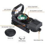Tactical Red Green Dot Holographic Sight for 20mm Rails