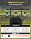 EagleFeather Multi-Reticle Red Dot Sight with Mount