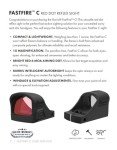 Burris Fastfire C Red Dot Reflex Sight 6 MOA