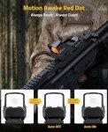 EagleFeather Multi-Reticle Red Dot Sight with Mount