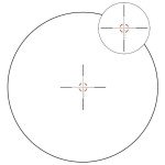 Trijicon Credo HX 1-8x28 FFP Red/Green Scope