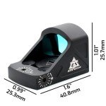 AT3 Tactical ARO-Mini™ Red Dot Sight