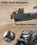 WolfCovert M06 Green Dot Sight with Adapter